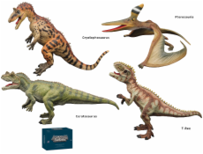 Dinosauří svět - figurka H05 4 druhy