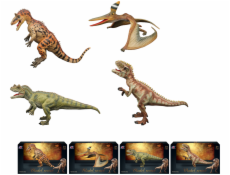 Dinosauří svět - figurka B24 4 druhy