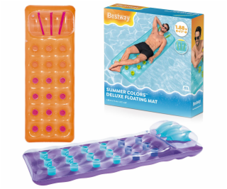 BESTWAY 43015 - Nafukovací lehátko Summer Colors™ Deluxe ...