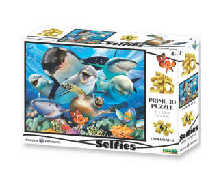 PRIME 3D PUZZLE - Selfie pod vodou 63 dílků