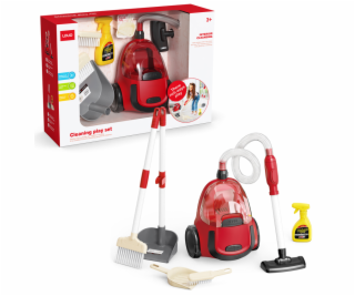 Dětský podlahový vysavač na baterie s příslušenstvím