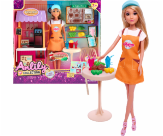 Set panenky s kavárnou