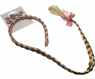 Čelenka s korunkou a copem