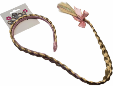 Čelenka s korunkou a copem