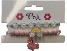 Náramky 2ks - Jednorožec, Duha