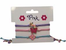 Náramky 3ks - Jednorožec, Srdce, Hroch