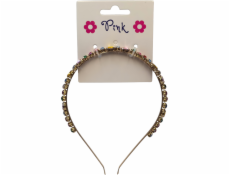 Čelenka s barevným akrylovým diamantem