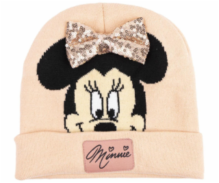 Cerdá - Zimní dětská čepice Minnie Mouse s mašlí