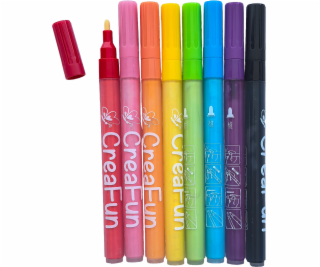 CreaFun - fixy akrylové 8 barev