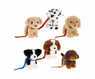 Keeleco Štěně Love na vodítku 14 cm 6 druhů