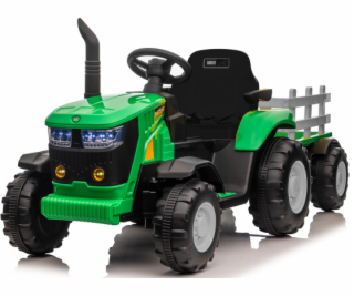 Dětský elektrický traktor FASTRAC s vlečkou + dálkový ovl...