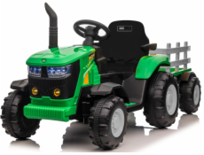 Dětský elektrický traktor FASTRAC s vlečkou + dálkový ovladač