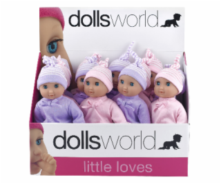 Dolls World - Molly spící panenka 25 cm - více druhů