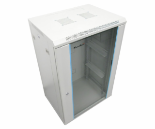 XtendLan 15U/600x600, na zeď, jednodílný, rozložený, skle...