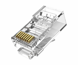 Modular Plug RJ45 Cat.5E UTP Vention IDBR0-100, transpare...