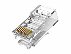 Modular Plug RJ45 Cat.5E UTP Vention IDBR0-100, transparent, 100 pcs
