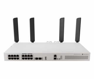 MikroTik Switch/Router CRS418-8P-8G-2S+RM, 5 + 2,4 GHz Wi...