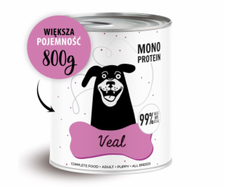 PAKA ZWIERZAKA Pepe Veal - vlhké krmivo pro psy - 800g