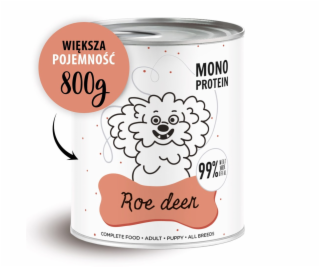 PAKA ZWIERZAKA Pepe Roe deer - vlhké krmivo pro psy - 800g