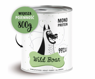 PAKA ZWIERZAKA Pepe Wild Boar - vlhké krmivo pro psy - 800g