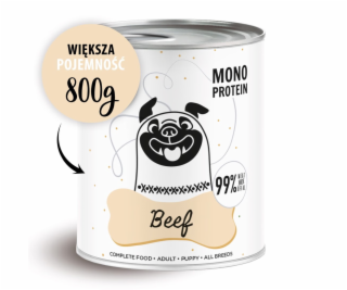 PAKA ZWIERZAKA Pepe Beef - vlhké krmivo pro psy - 800g