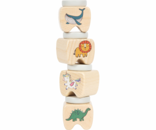 small foot Krabičky na mléčné zoubky sada 4 ks