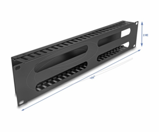 19  2U Cable Management Routing Panel wi, 19  2U Cable Ma...