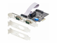 2-Port Serial PCIe Card RS232/422/485