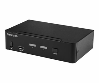 KVM Switch - 2 Port - DP 4K60 - USB 3.0