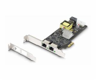 2-Port 2.5Gbps PoE Network PCIe Card
