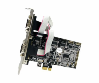 4 Port PCIe Serial Adapter Card w/16550