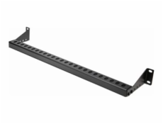 1U Horizontal Cable Management Lace Bar