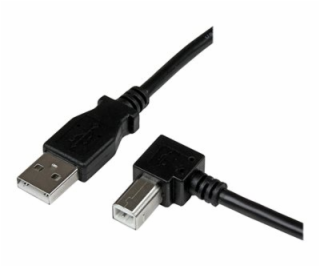 1m USB 2.0 A to Right Angle B Cable M/M