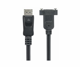 3ft Panel Mount DisplayPort Cable M/F