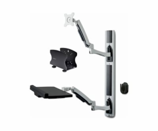 Wall Mount Workstation With PC Bracket