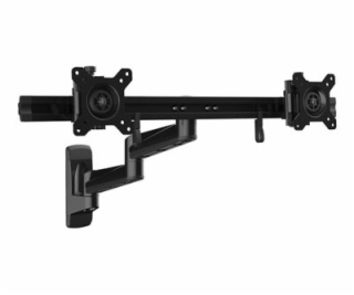 Wall Mount Dual Monitor Arm - Steel