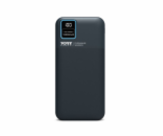 PORT CONNECT powerbanka 10 000 mAh, LCD displej, USB-A QC...