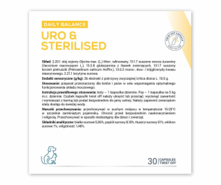 VetExpert Uro & Sterilised 30 Kapsułek