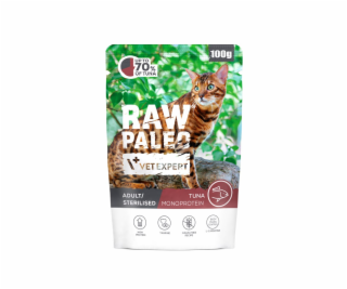 VetExpert Raw Paleo Adult Sterilised Tuna - mokré krmivo ...
