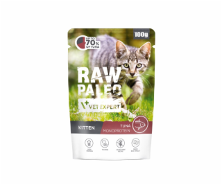 VetExpert Raw Paleo Kitten Tuna - mokré krmivo pro kočky ...