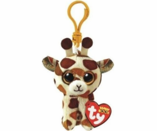 TY Plyšová klíčenka TY BOOS STILTS - žirafa 8,5cm 35257