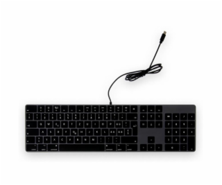 LMP Numerická klávesnice s USB-C portem KB-1843, 106 kláv...