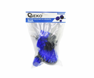 GEKO Kartáče sada 3ks, 1/4" nástavec G00880