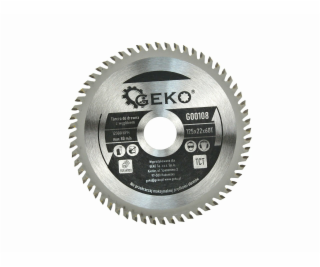 Geko Kotúč pílový s SK plátkami 125x22x60T