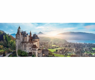 Trefl Puzzle 1000 dílků Panorama Castle Menthon France