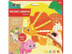 MG DYSTRYBUCJA Moje první mozaiková kniha - Dinosauři