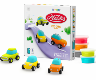 Tm Toys Hej, hliněná plastelína, eko auta