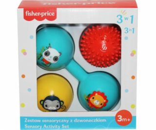 Epee Senzorická sada Fisher Price 3 v 1 se zvonkem
