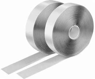  Sada samolepicích stahovacích pásek, 5 m, černá