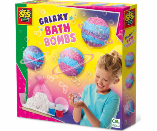 Sada na tvoření SES Creative Galaxy Bath Bombs 14769